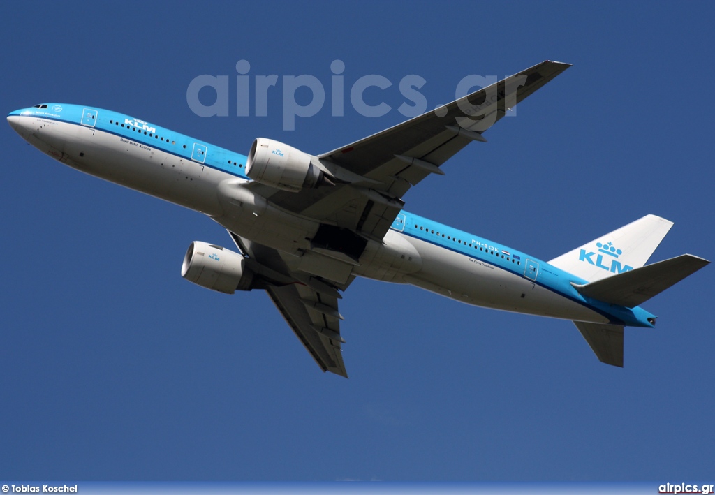 PH-BQK, Boeing 777-200ER, KLM Royal Dutch Airlines