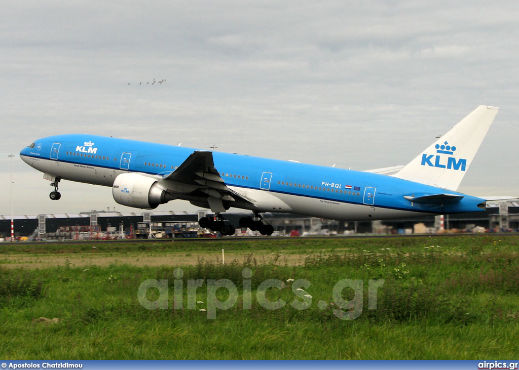 PH-BQL, Boeing 777-200ER, KLM Royal Dutch Airlines