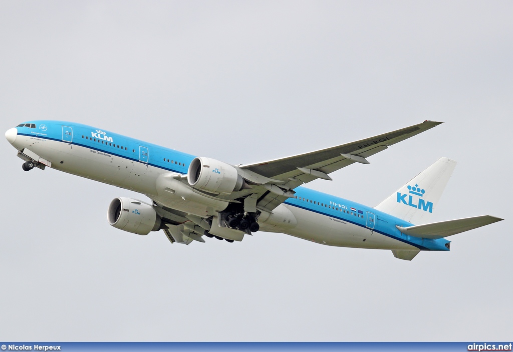 PH-BQL, Boeing 777-200ER, KLM Royal Dutch Airlines