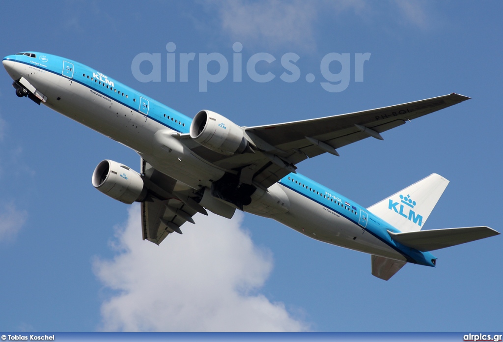 PH-BQL, Boeing 777-200ER, KLM Royal Dutch Airlines