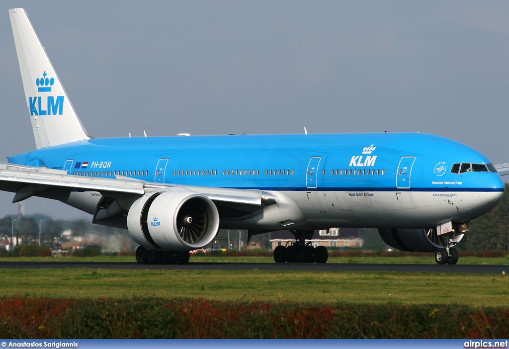 PH-BQN, Boeing 777-200ER, KLM Royal Dutch Airlines