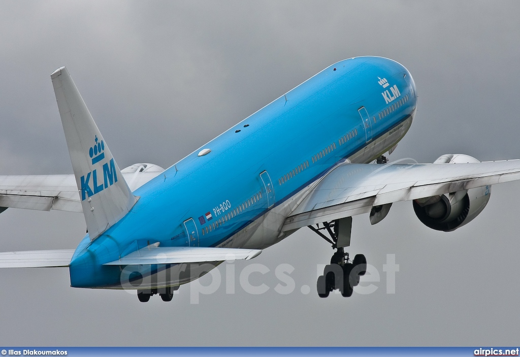 PH-BQO, Boeing 777-200ER, KLM Royal Dutch Airlines