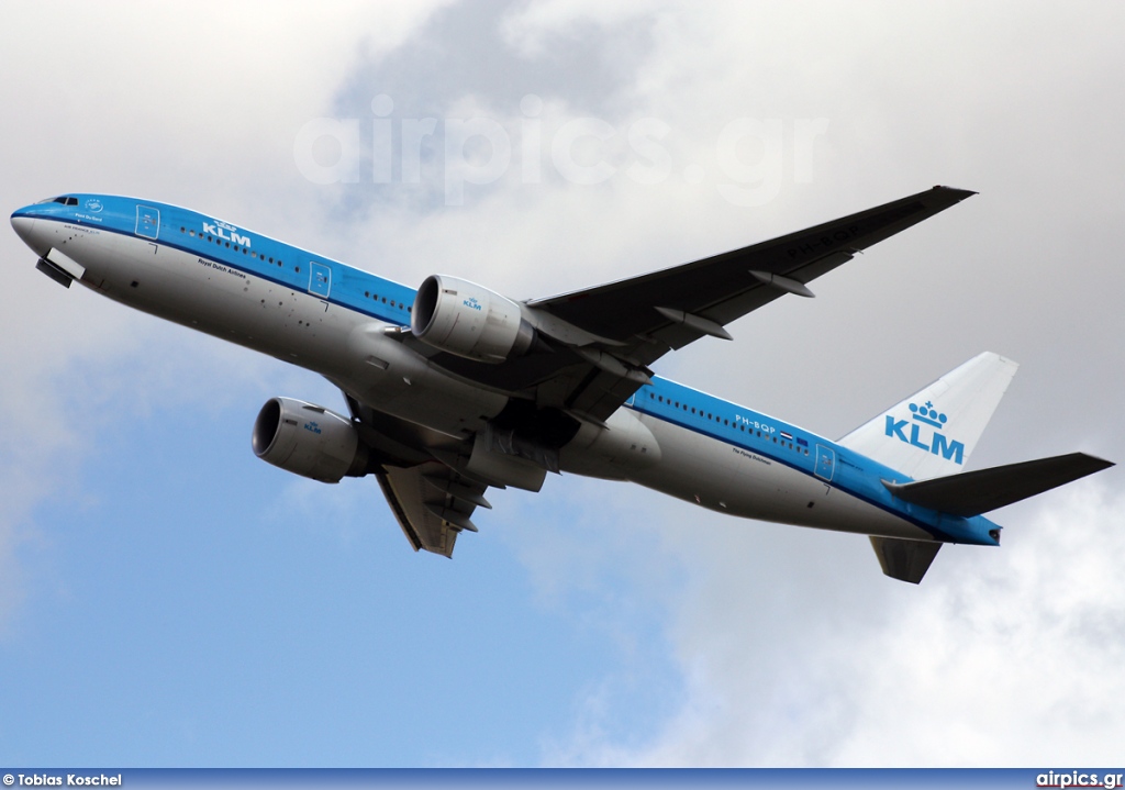 PH-BQP, Boeing 777-200ER, KLM Royal Dutch Airlines