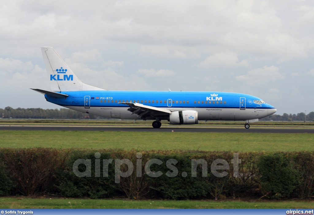 PH-BTD, Boeing 737-300, KLM Royal Dutch Airlines