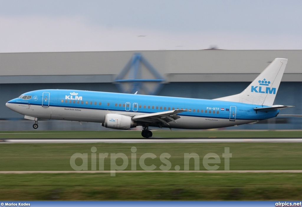 PH-BTF, Boeing 737-400, KLM Royal Dutch Airlines