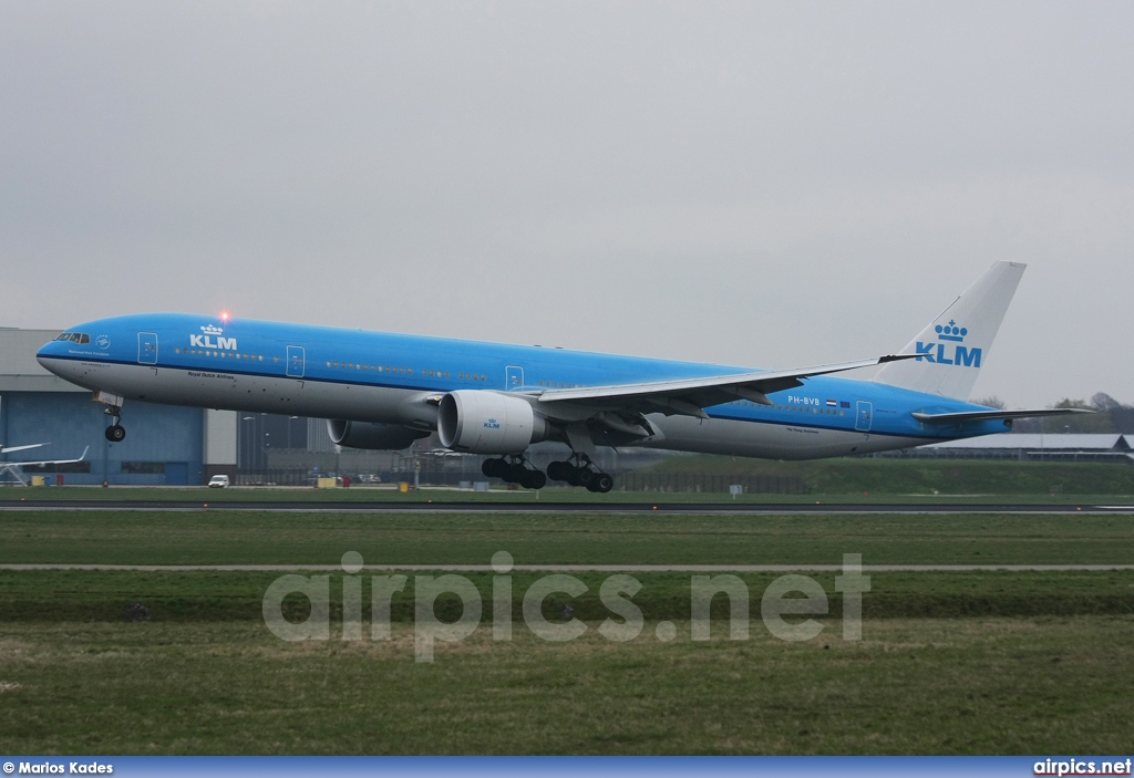 PH-BVB, Boeing 777-300ER, KLM Royal Dutch Airlines