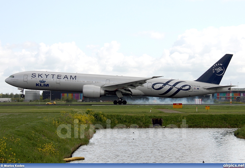 PH-BVD, Boeing 777-300ER, KLM Royal Dutch Airlines