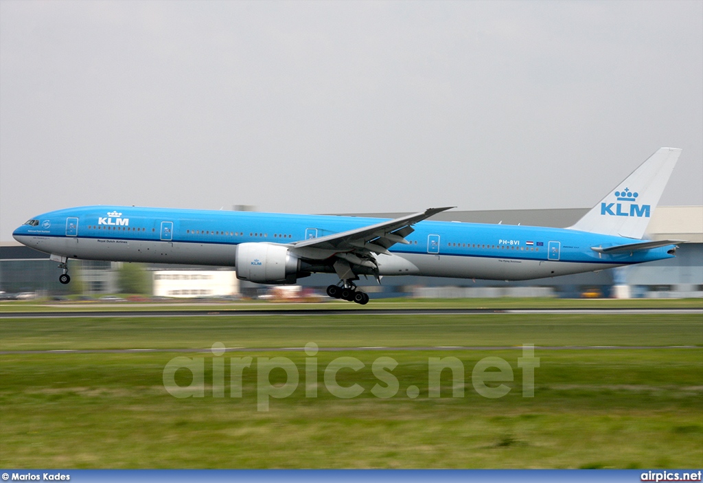 PH-BVI, Boeing 777-300ER, KLM Royal Dutch Airlines