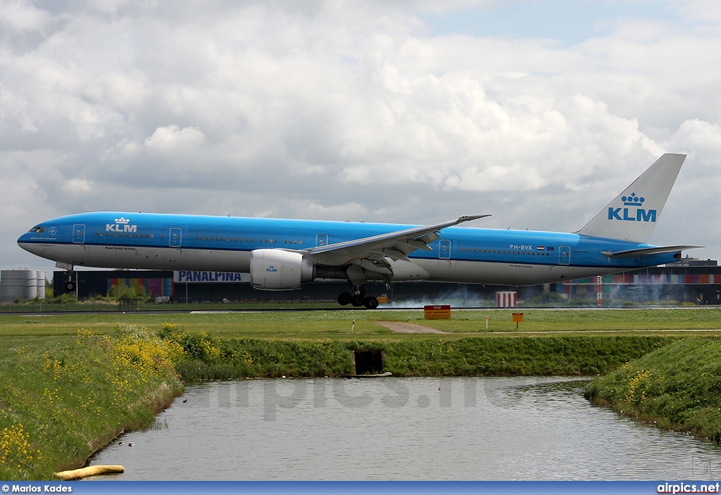 PH-BVK, Boeing 777-300ER, KLM Royal Dutch Airlines