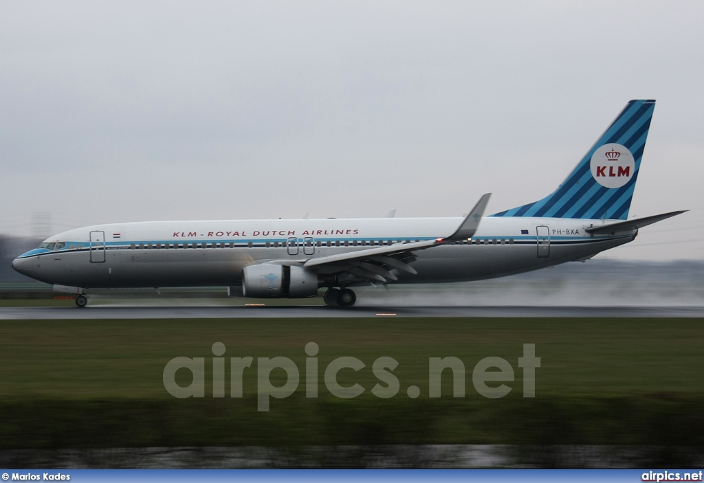 PH-BXA, Boeing 737-800, KLM Royal Dutch Airlines