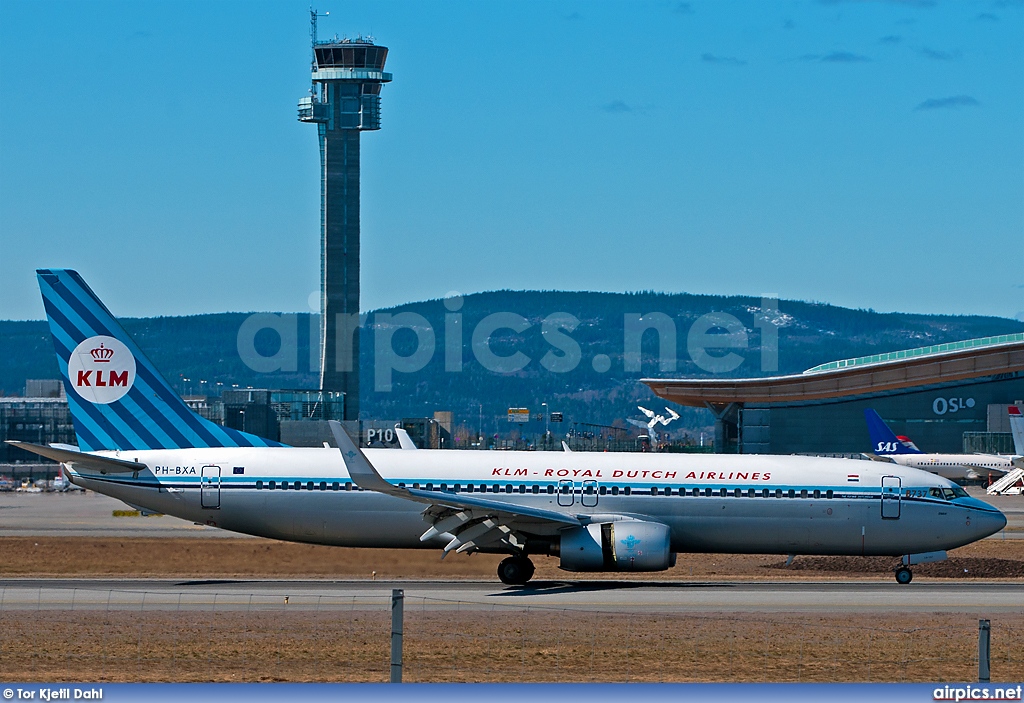 PH-BXA, Boeing 737-800, KLM Royal Dutch Airlines