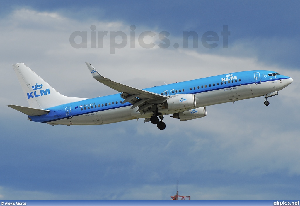 PH-BXF, Boeing 737-800, KLM Royal Dutch Airlines