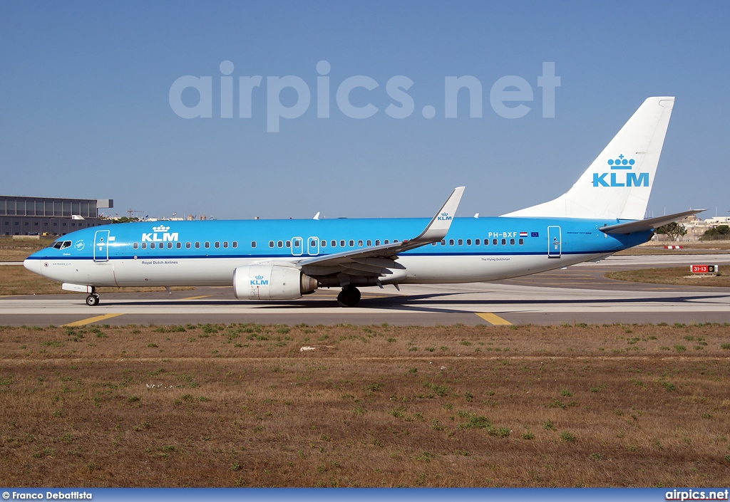 PH-BXF, Boeing 737-800, KLM Royal Dutch Airlines