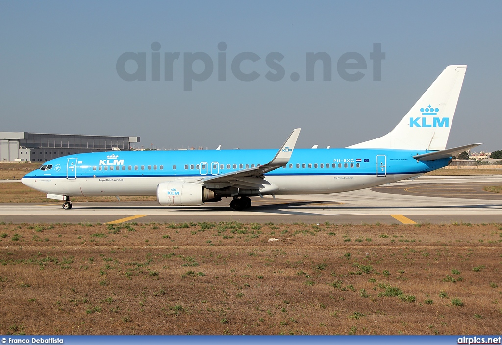 PH-BXG, Boeing 737-800, KLM Royal Dutch Airlines