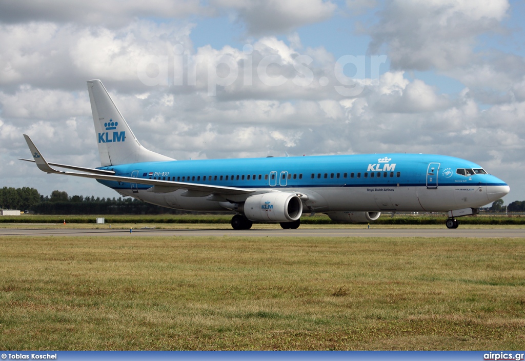 PH-BXI, Boeing 737-800, KLM Royal Dutch Airlines