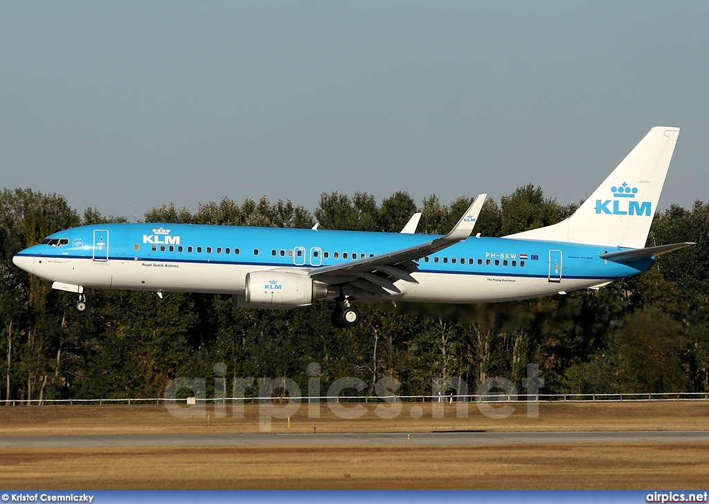 PH-BXW, Boeing 737-800, KLM Royal Dutch Airlines