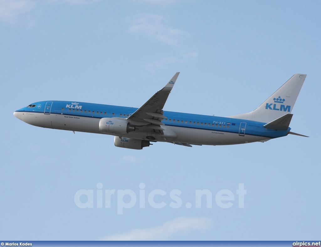 PH-BXY, Boeing 737-800, KLM Royal Dutch Airlines