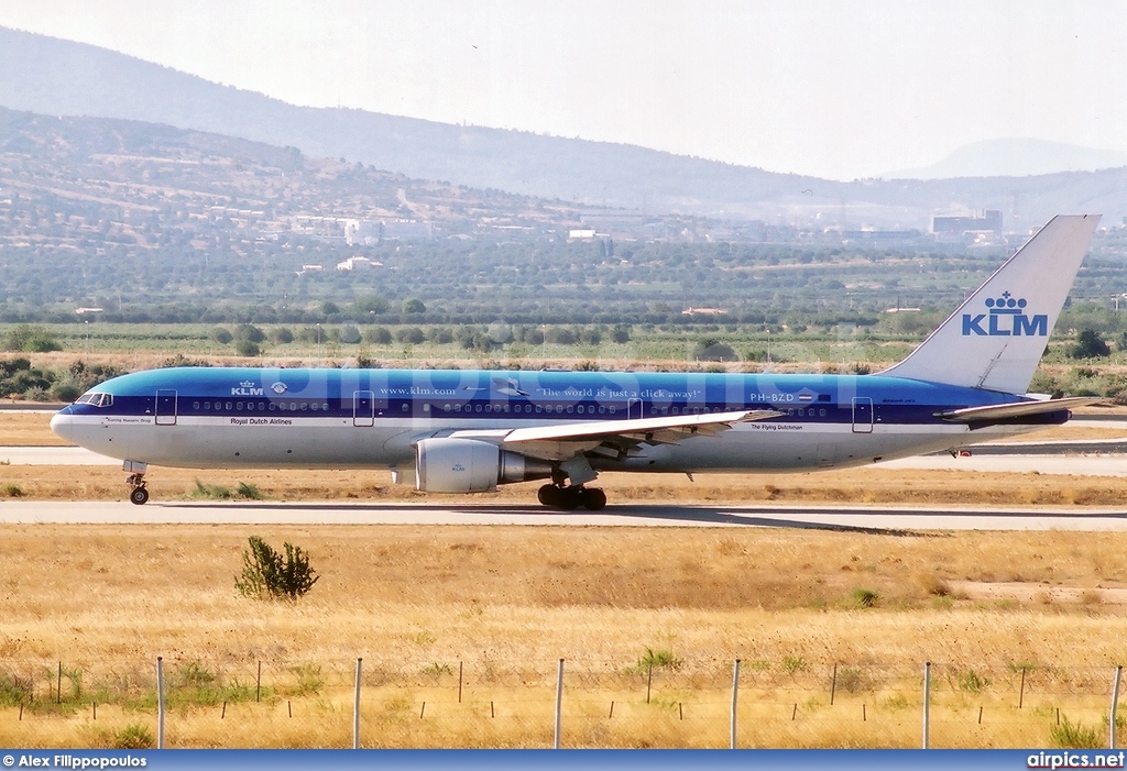 PH-BZD, Boeing 767-300ER, KLM Royal Dutch Airlines