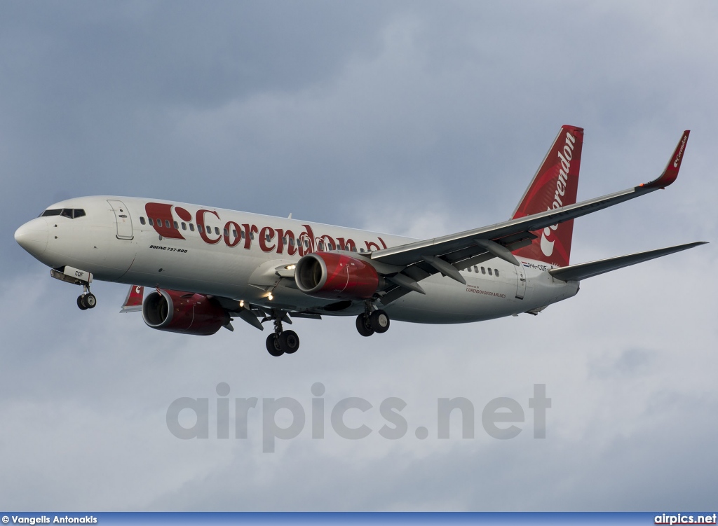 PH-CDF, Boeing 737-800, Corendon Airlines