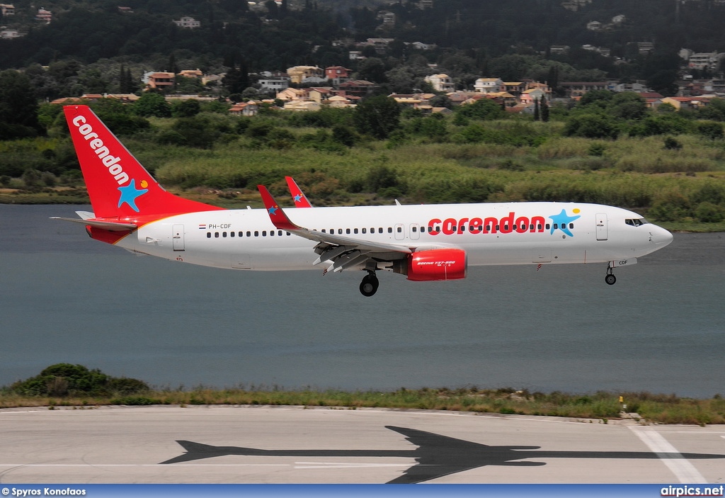 PH-CDF, Boeing 737-800, Corendon Dutch Airlines