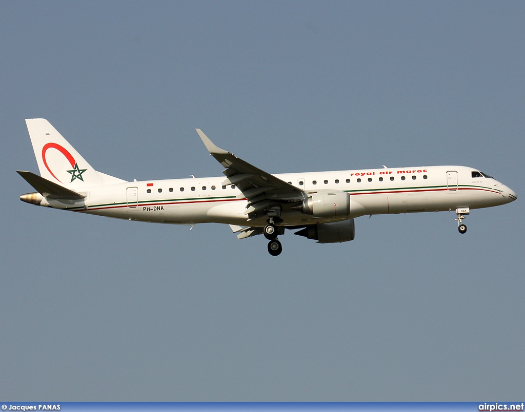 PH-DNA, Embraer ERJ 190-100IGW (Embraer 190), Royal Air Maroc