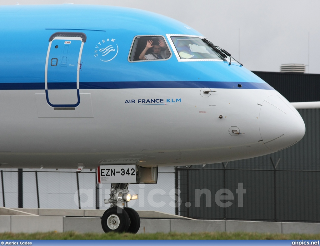 PH-EZN, Embraer ERJ 190-100STD (Embraer 190), KLM Cityhopper