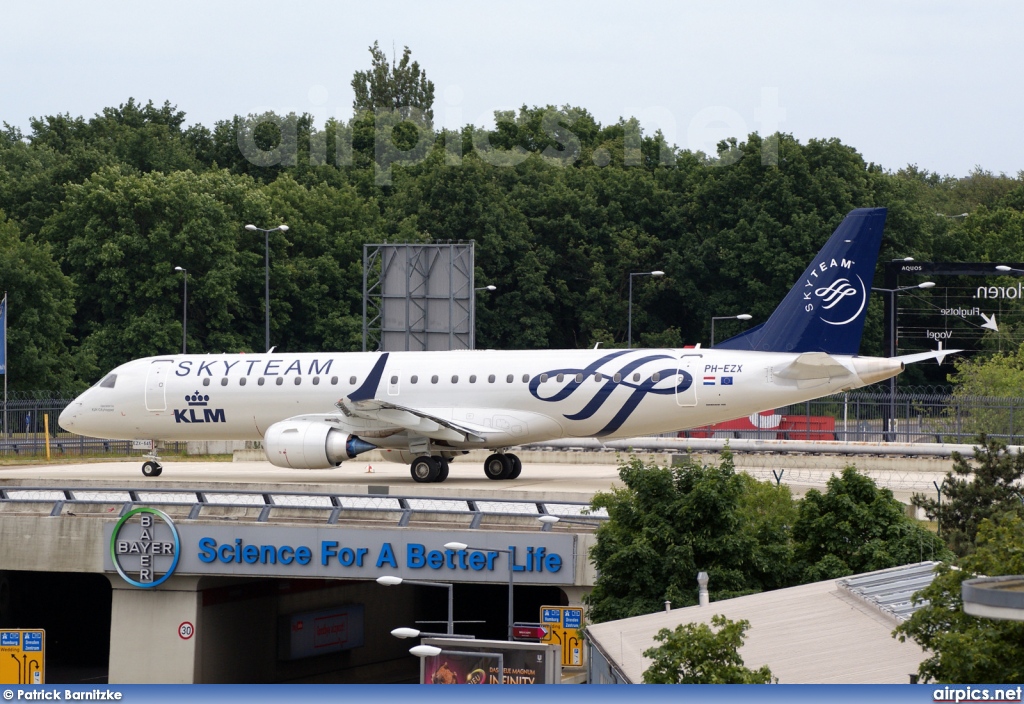 PH-EZX, Embraer ERJ 190-100STD (Embraer 190), KLM Cityhopper