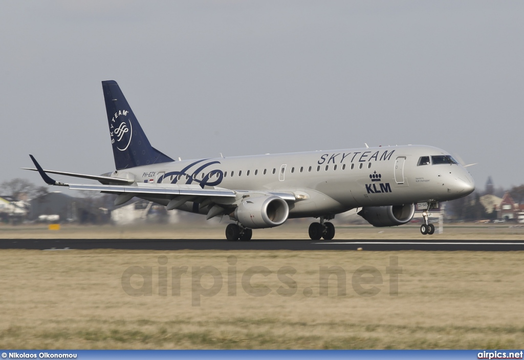 PH-EZX, Embraer ERJ 190-100STD (Embraer 190), KLM Cityhopper