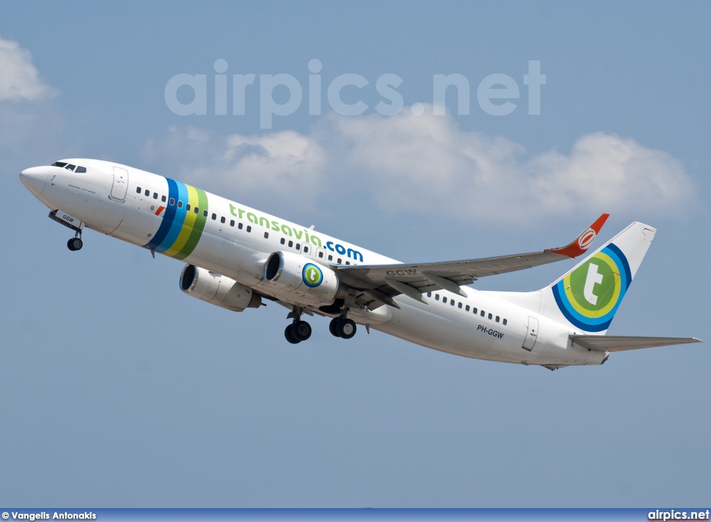 PH-GGW, Boeing 737-800, Transavia