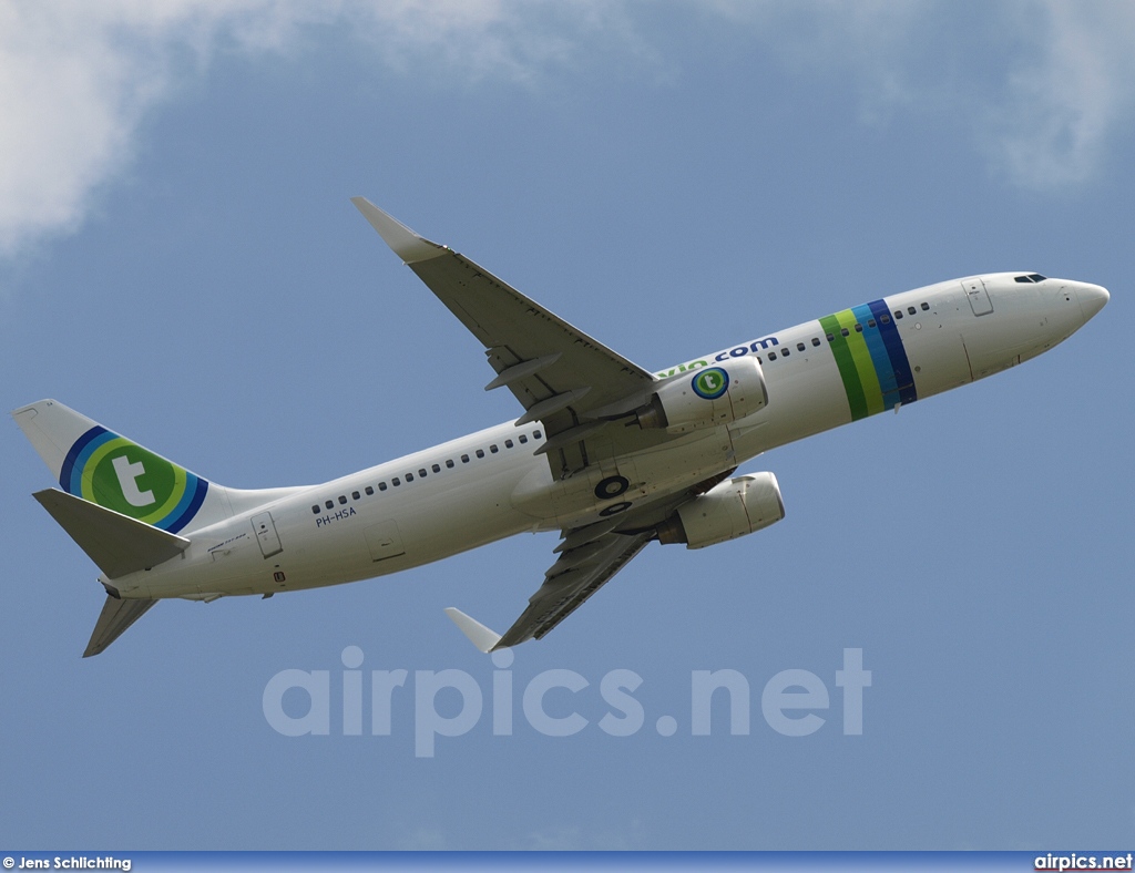 PH-HSA, Boeing 737-800, Transavia