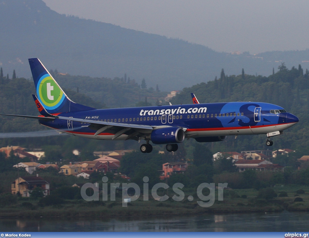 PH-HSU, Boeing 737-800, Transavia