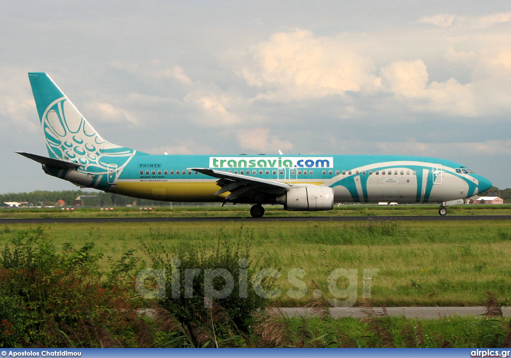 PH-HSX, Boeing 737-800, Transavia