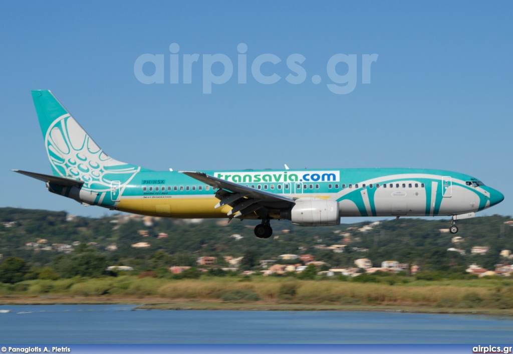 PH-HSX, Boeing 737-800, Transavia