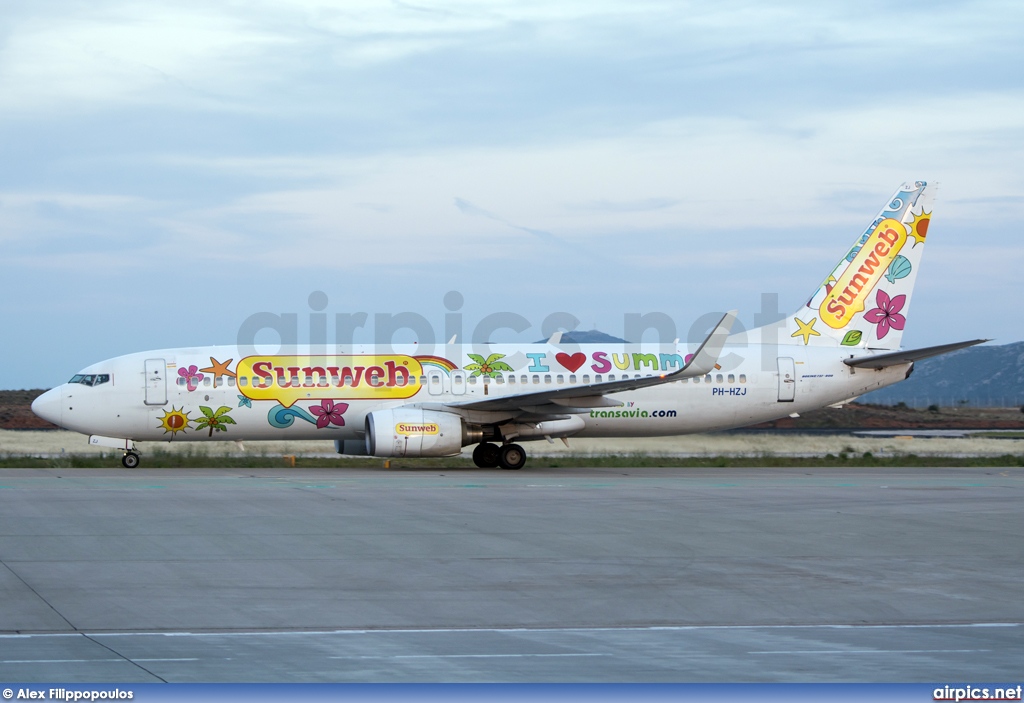 PH-HZJ, Boeing 737-800, Transavia