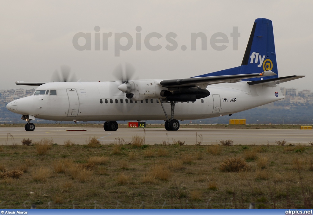 PH-JXK, Fokker 50, Denim Air