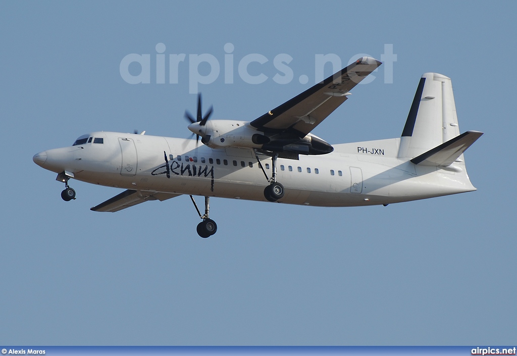 PH-JXN, Fokker 50, Denim Air