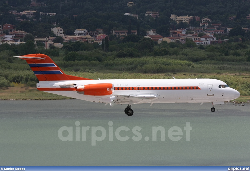 PH-KBX, Fokker 70, Netherlands - Government