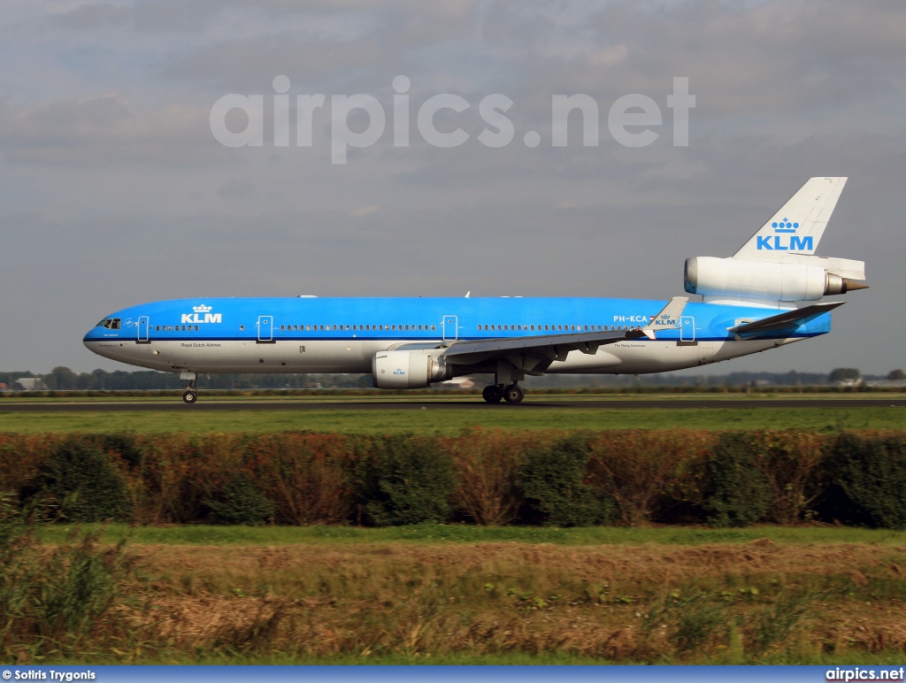 PH-KCA, McDonnell Douglas MD-11, KLM Royal Dutch Airlines