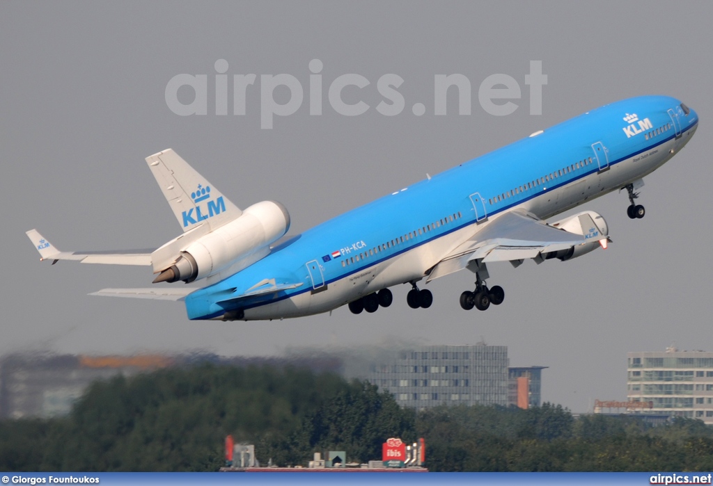 PH-KCA, McDonnell Douglas MD-11, KLM Royal Dutch Airlines