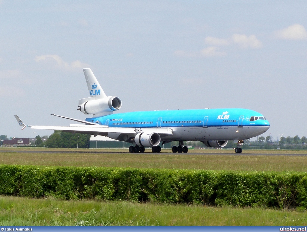 PH-KCG, McDonnell Douglas MD-11, KLM Royal Dutch Airlines