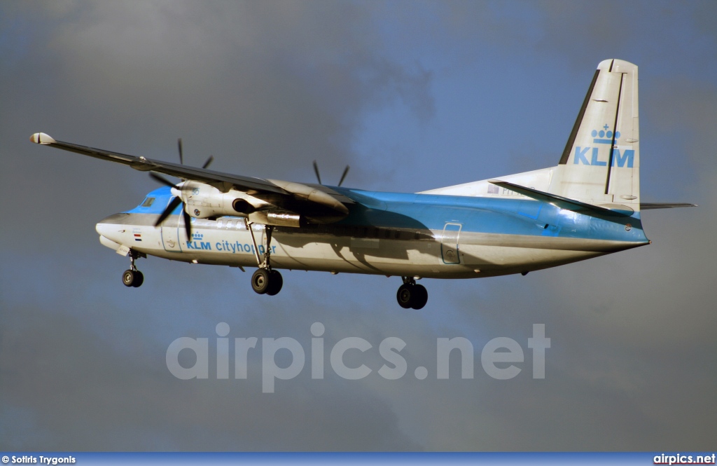 PH-KVD, Fokker 50, KLM Cityhopper