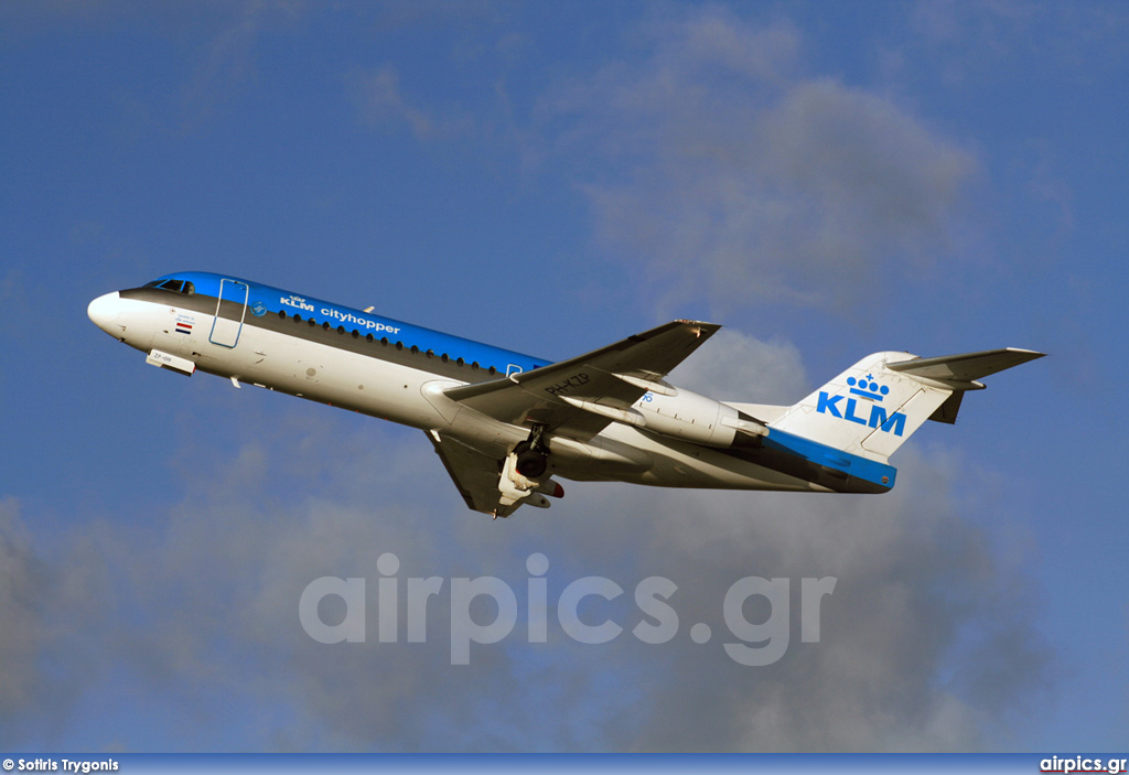 PH-KZP, Fokker 70, KLM Cityhopper