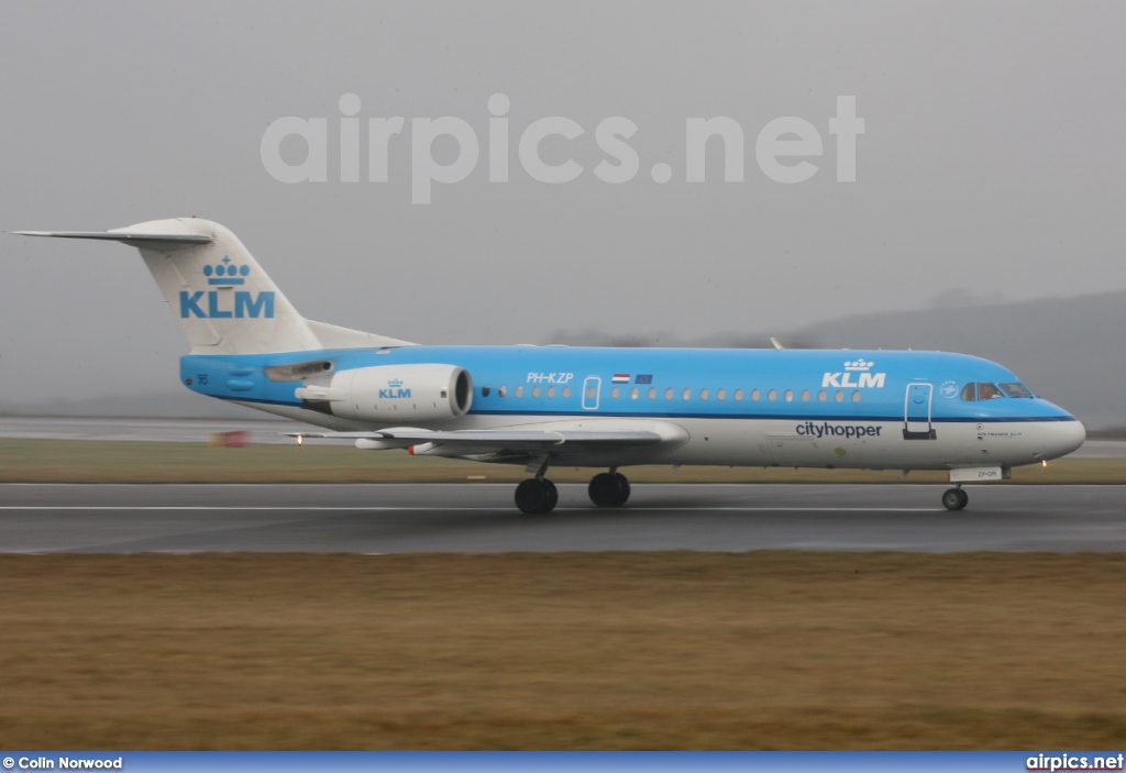 PH-KZP, Fokker 70, KLM Cityhopper