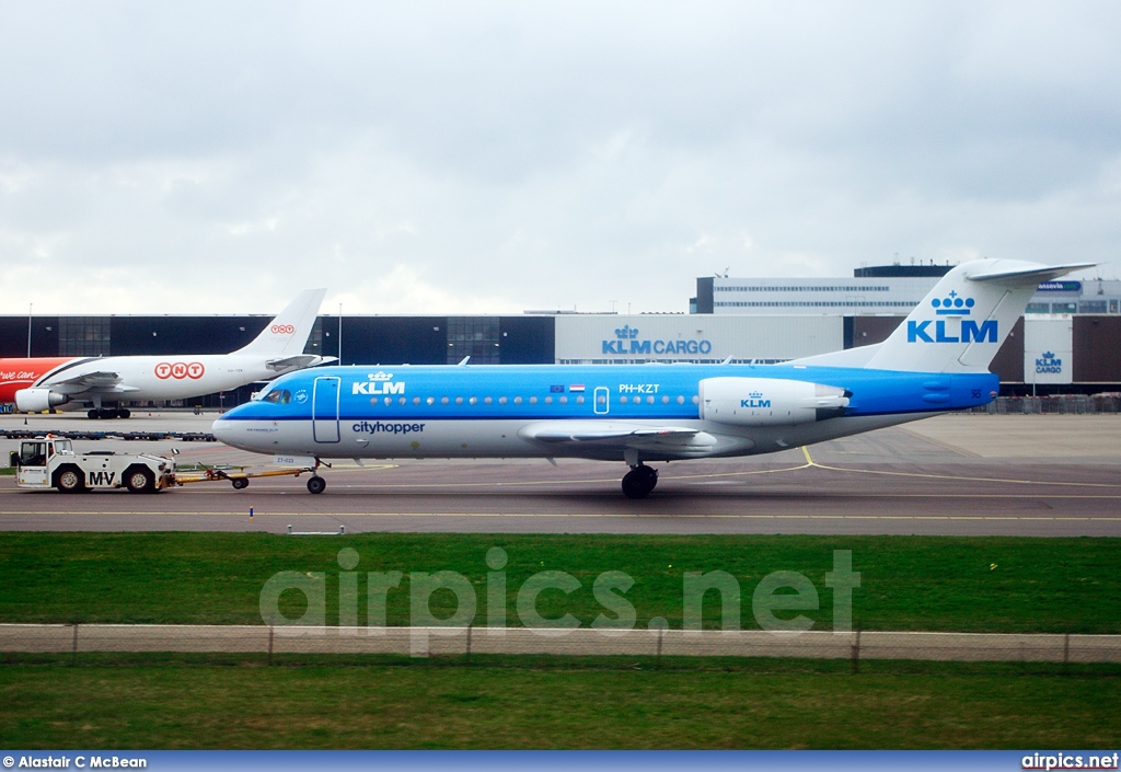 PH-KZT, Fokker 70, KLM Cityhopper