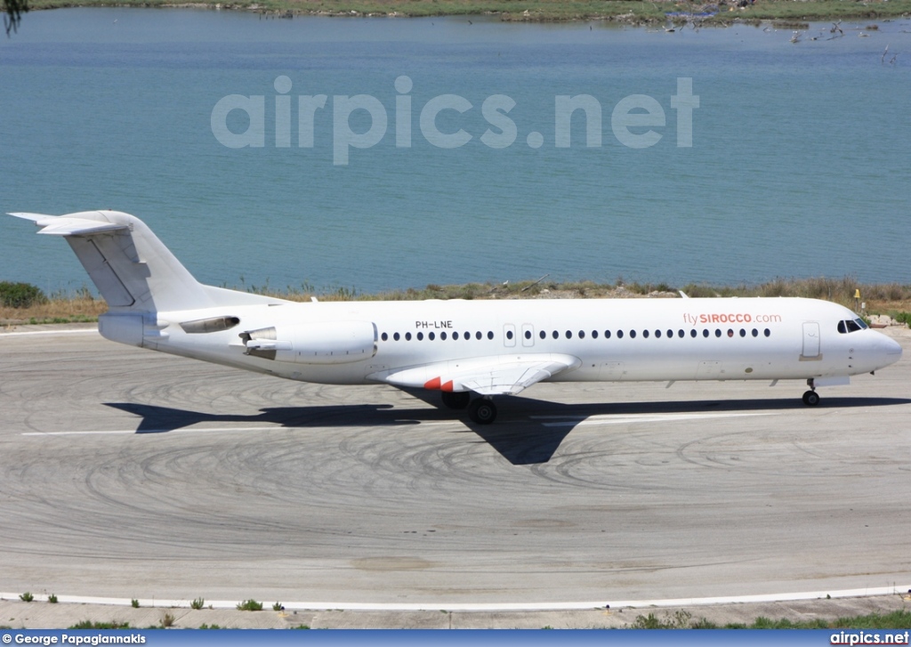 PH-LNE, Fokker F100, Sirocco Aviation