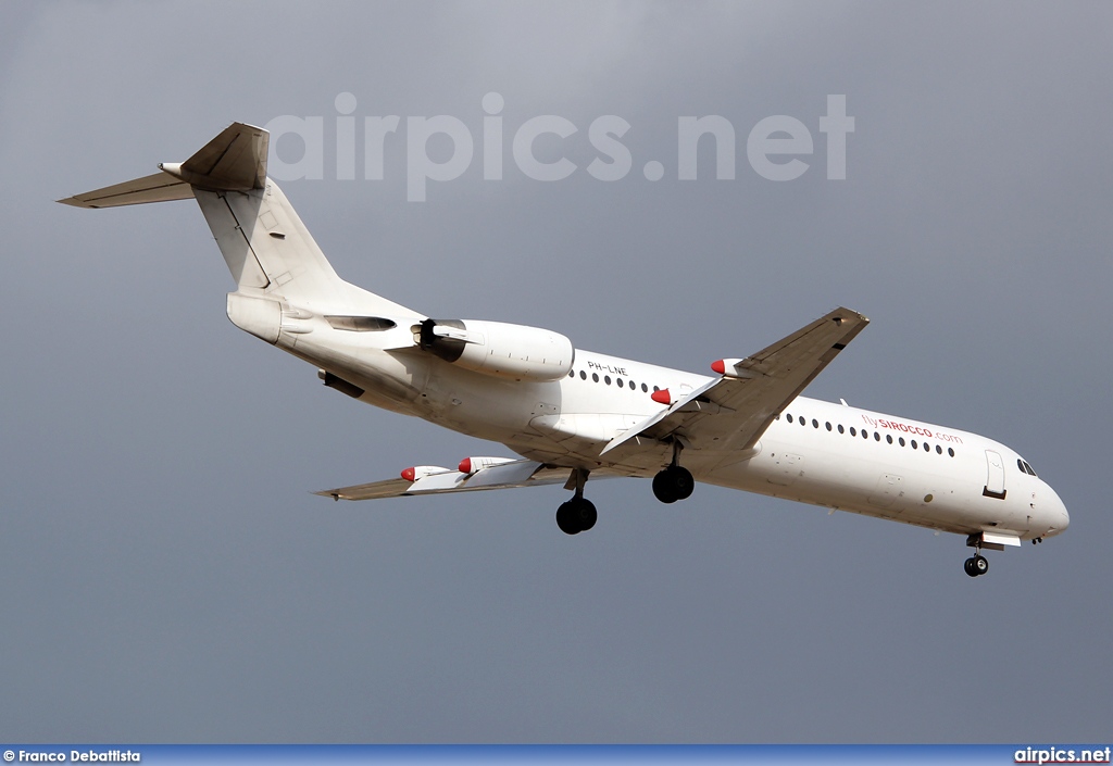 PH-LNE, Fokker F100, Sirocco Aviation