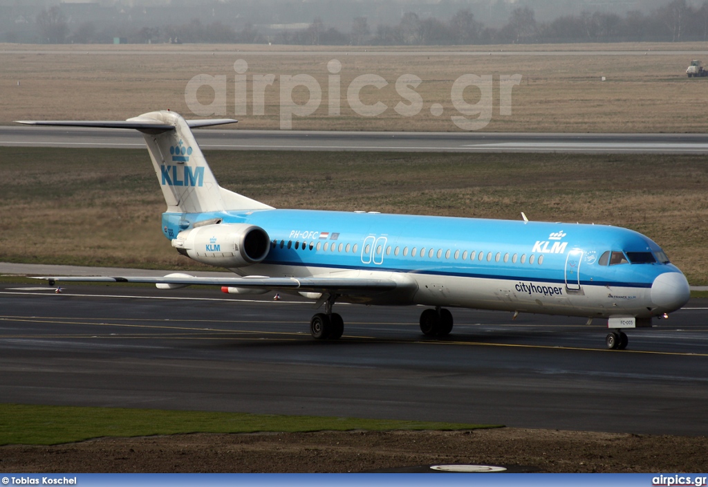 PH-OFC, Fokker F100, KLM Cityhopper