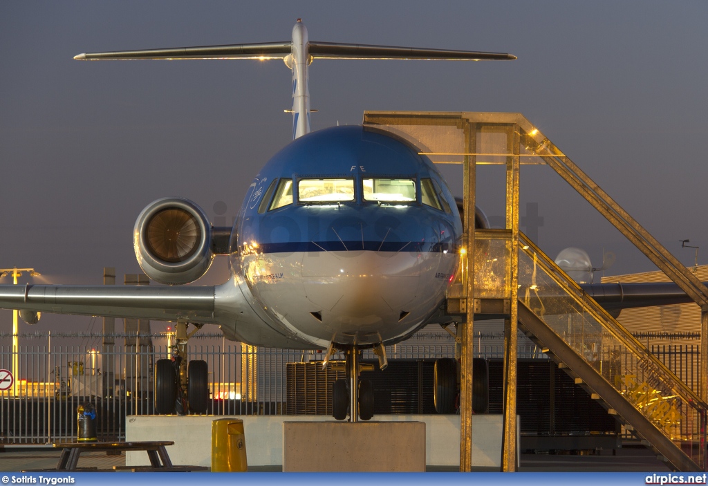 PH-OFE, Fokker F100, KLM Cityhopper