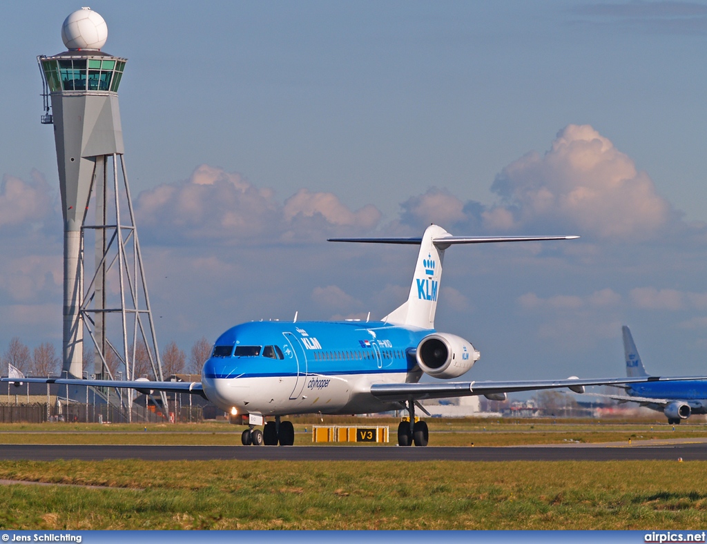 PH-WXD, Fokker 70, KLM Cityhopper