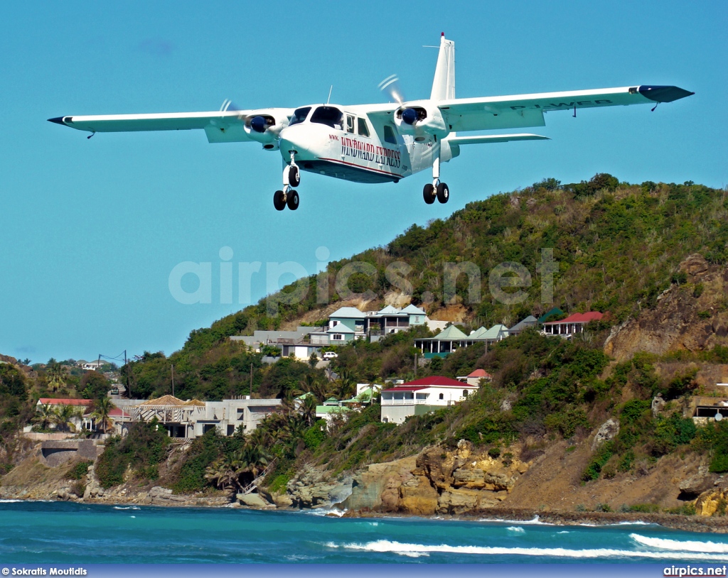 PJ-WEB, Britten-Norman BN-2B Islander II, Winward Express